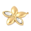 304 Stainless Steel Pendants STAS-F319-05G-04-2