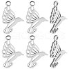 Beebeecraft 20Pcs 201 Stainless Steel Pendants STAS-BBC0005-60-1