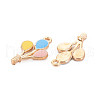 Alloy Enamel Pendants ENAM-S121-178-3