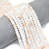 Natural Pink Aventurine Beads Strands G-P575-A02-6x4mm-02-1