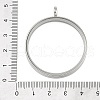 304 Stainless Stee Locket Pendants STAS-S132-16P-06-3