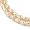 Polished Shell Pearl Beads Strands BSHE-L042-A06-3