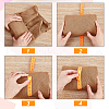 CHGCRAFT 36Pcs 6 Style Polyester Curtain Tiebacks FIND-CA0006-04-3