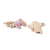 Alloy Colorful Enamel Connector Charms ENAM-CJC0019-01E-2