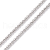 2Pcs 2 Colors 304 Stainless Steel Slider Necklace Makings AJEW-JB01259-4