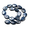 Dyed Natural Freshwater Shell Beads Strands BSHE-G034-24-3