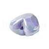 UV Plating Opaque Acrylic Beads MACR-M024-02-3
