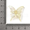 Transparent Acrylic Iridescent Beads OACR-D308-01-3