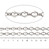 304 Stainless Steel Oval Link Chains CHS-S012-20P-3