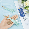 SUNNYCLUE 4Pcs PU Leather Pendant Decorations AJEW-SC0003-23B-3