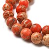 Natural Imperial Jasper Beads Strands G-A175B-8mm-07-6