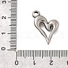 304 Stainless Steel Pendants STAS-H477-04A-P-3