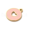 304 Stainless Steel Enamel Charms STAS-B074-03G-04-2