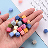 Opaque Acrylic Beads MACR-S373-13A-5