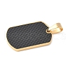 304 Stainless Steel Pendants STAS-K305-04G-2