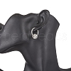 304 Stainless Steel Hoop Earrings EJEW-JE06450-02-3