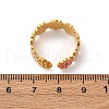 304 Stainless Steel Cuff Rings RJEW-D319-02G-01-5
