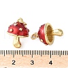 Brass Enamel Pendants X-KK-A252-13C-G-3