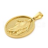 Ion Plating(IP) 304 Stainless Steel Pendants STAS-R231-18G-23-2