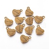 Tibetan Style Alloy Pendants X-TIBEP-5408-AB-FF-1