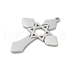Non-Tarnish 304 Stainless Steel Pendants STAS-K287-01P-2