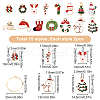 SUNNYCLUE 30Pcs 15 Style Alloy Enamel Pendants PALLOY-SC0003-94-2