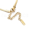 Colorful Rhinestone Diamond Pendant Necklace NJEW-F318-09G-3