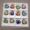 Handmade Goldsand Lampwork Pendants LAMP-S059-9-B-1