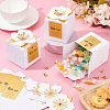 Folding Square Paper Candy Boxes CBOX-WH0001-E01-5