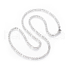 Non-Tarnish 304 Stainless Steel Figaro Chain Necklaces NJEW-E143-12P-1