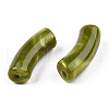 Opaque Two Tone Color Acrylic Beads MACR-ZX023-01A-3