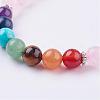 Gemstone Stretch Bracelets BJEW-F262-B03-3