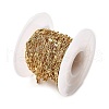 Brass Textured Dapped Chains CHC-C014-04G-2