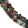 Natural Indian Agate Beads Strands G-Z080-A17-8mm-4