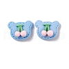Transparent & Opaque Resin Cabochons RESI-G041-A03-2