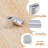 Aluminum Slide Charms/Slider Beads FIND-WH0161-13B-5
