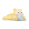 Resin Cat Shape Display Decoration DJEW-F027-02-1