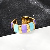 304 Stainless Steel Adjustable Cuff Rings RJEW-Q015-02G-C-1