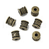 Tibetan Style Alloy European Beads FIND-F012-09AB-2