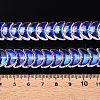 Electroplate Glass Beads Strands EGLA-T021-07C-4