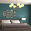 Frosted Glass Globe Lamp Shade Replacement AJEW-WH0528-04-4