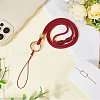 Polyester & Golden Alloy Mobile Straps FIND-WH20004-52A-4