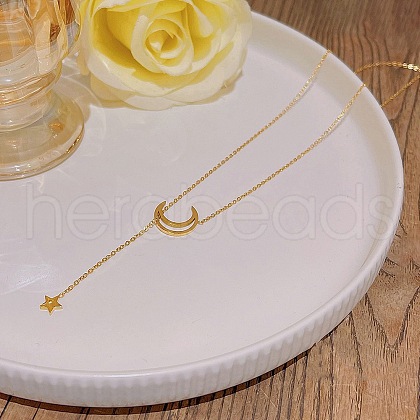 Stainless Steel Cable Chain Necklaces FS-WG30730-25-1