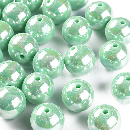 Opaque Acrylic Beads X-MACR-S370-D20mm-A05-1