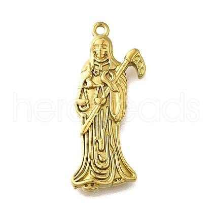 304 Stainless Steel Pendants STAS-B087-03G-1