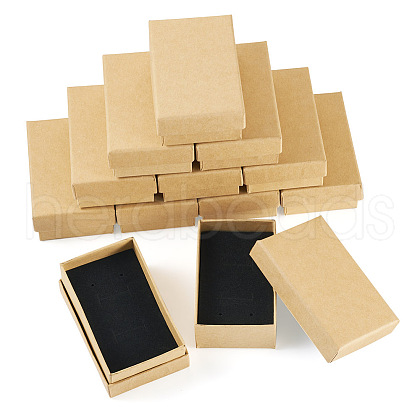 Kraft Paper Jewelry Set Boxes CON-TAC0013-07-1