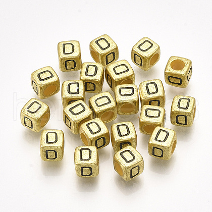 Acrylic Beads PB43C9308-G-D-1