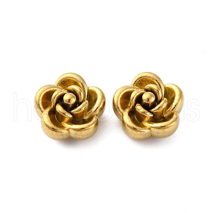 304 Stainless Steel Beads STAS-H235-06B-G-1