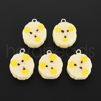 Resin Pendants RESI-N021-22-1