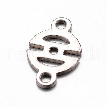 Tarnish Resistant 201 Stainless Steel Links connectorss STAS-D429-61-1